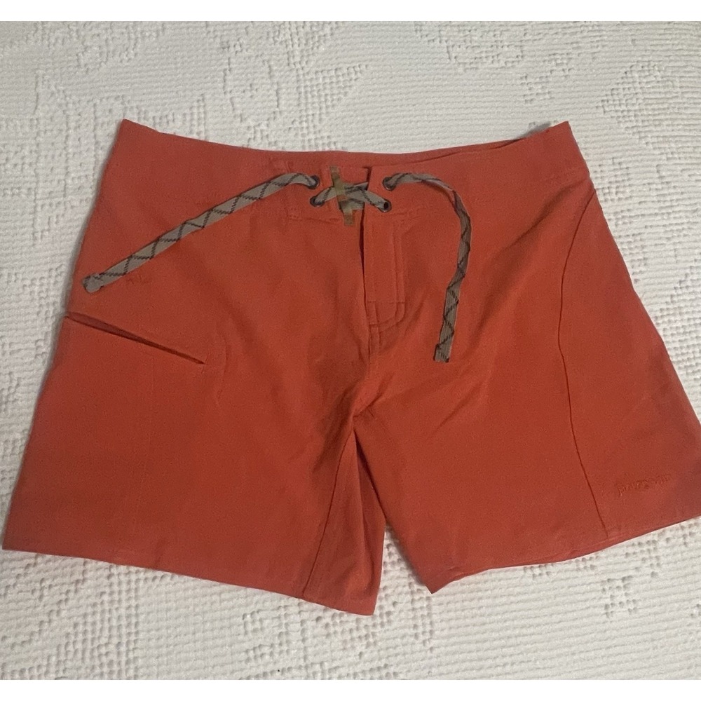 Patagonia Wavefared Board Shorts Polyester Swim Surf Sz 4